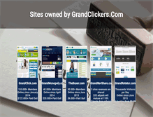 Tablet Screenshot of grandclickers.com